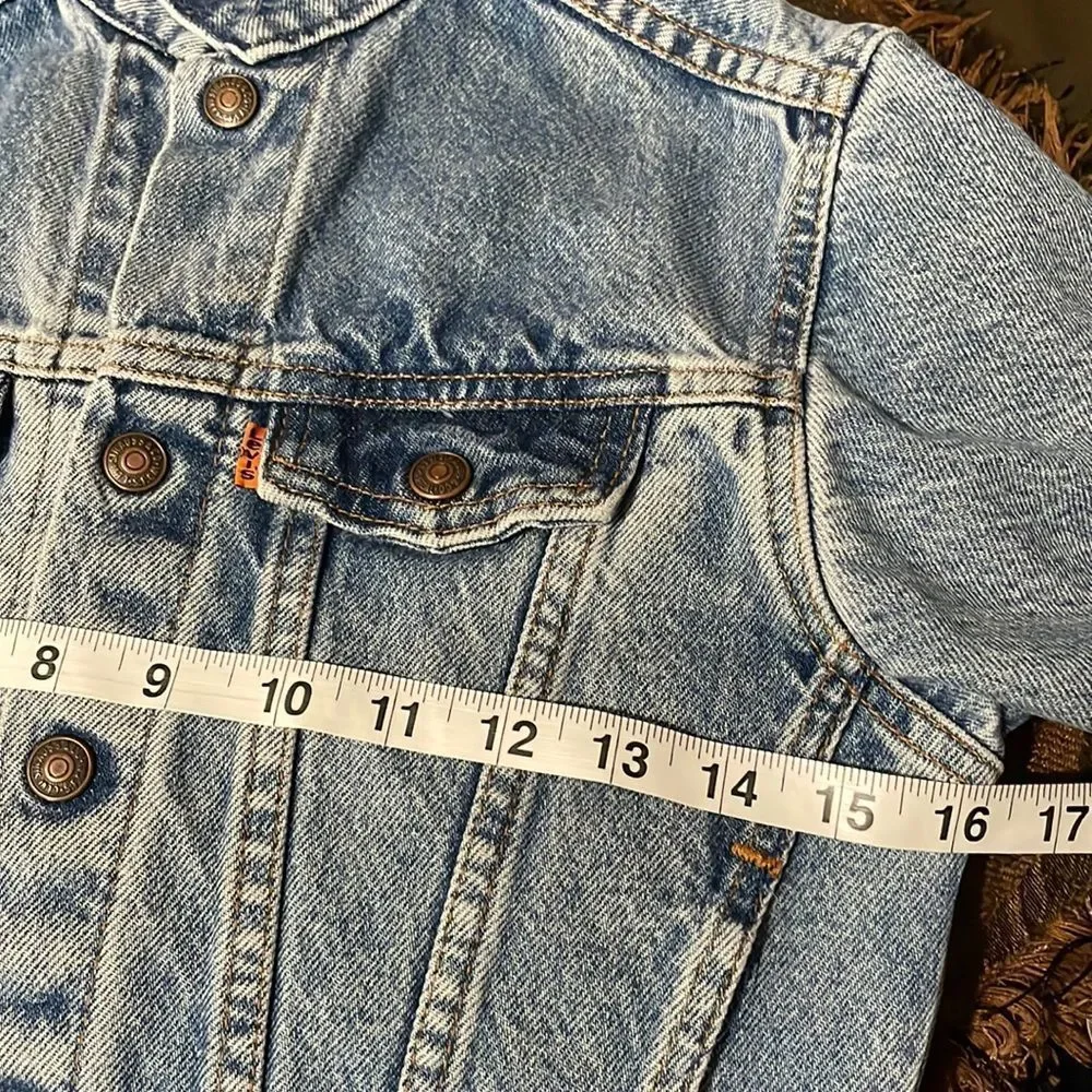 Levi’s Kids Vintage Orange Tab Jacket - Picture 3 of 16